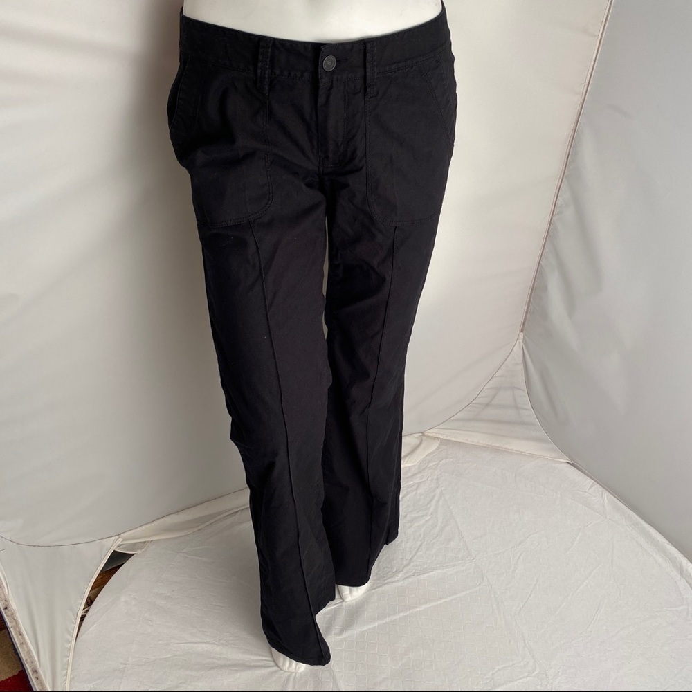7 for all Mankind Dojo pintuck trousers in black